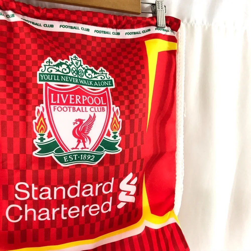 Liverpool FC Gym Bag Cinch Football Soccer Backpac